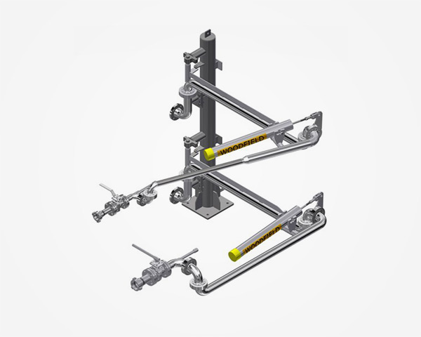 Compressed Gas Bottom Loading /Unloading Arms